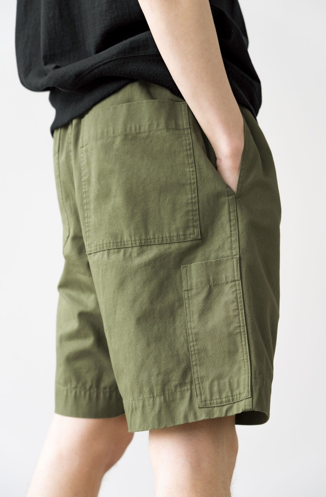 ネット限定】 週末お値下げ MHL WASHED COTTON DRILL トラウザーズ